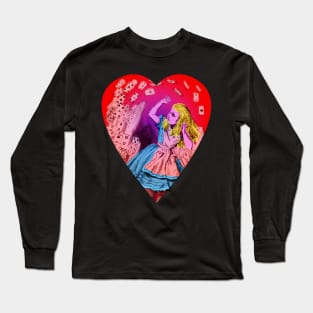 Alice and Cards Long Sleeve T-Shirt